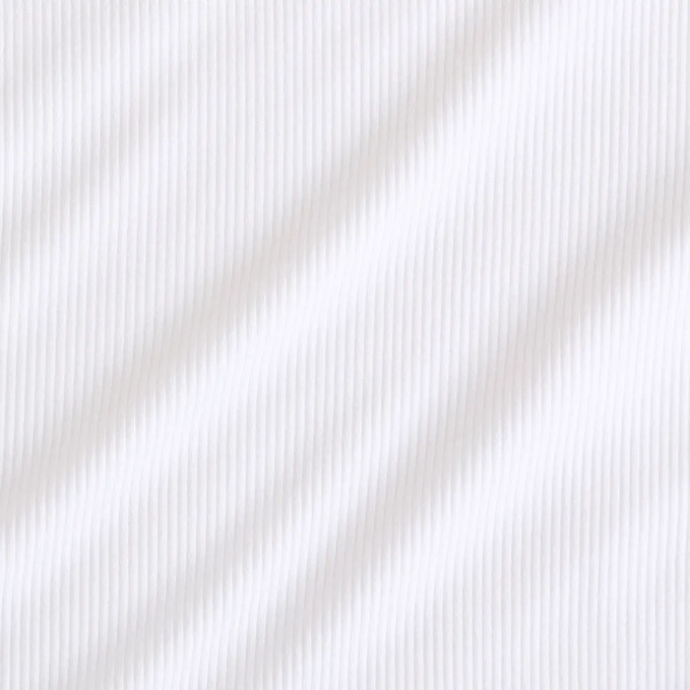 Women's White Premium Knit Racerback Tank